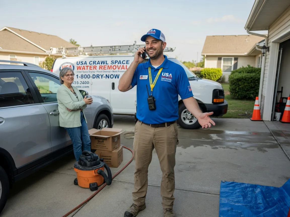 Crawl Space Water Removal Black Mountain, NC FAQs